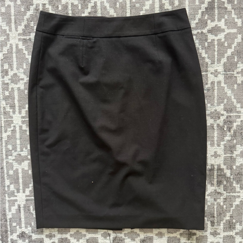 Calvin Klein 6 Black Pencil Skirt for Women Lined Back Slit
